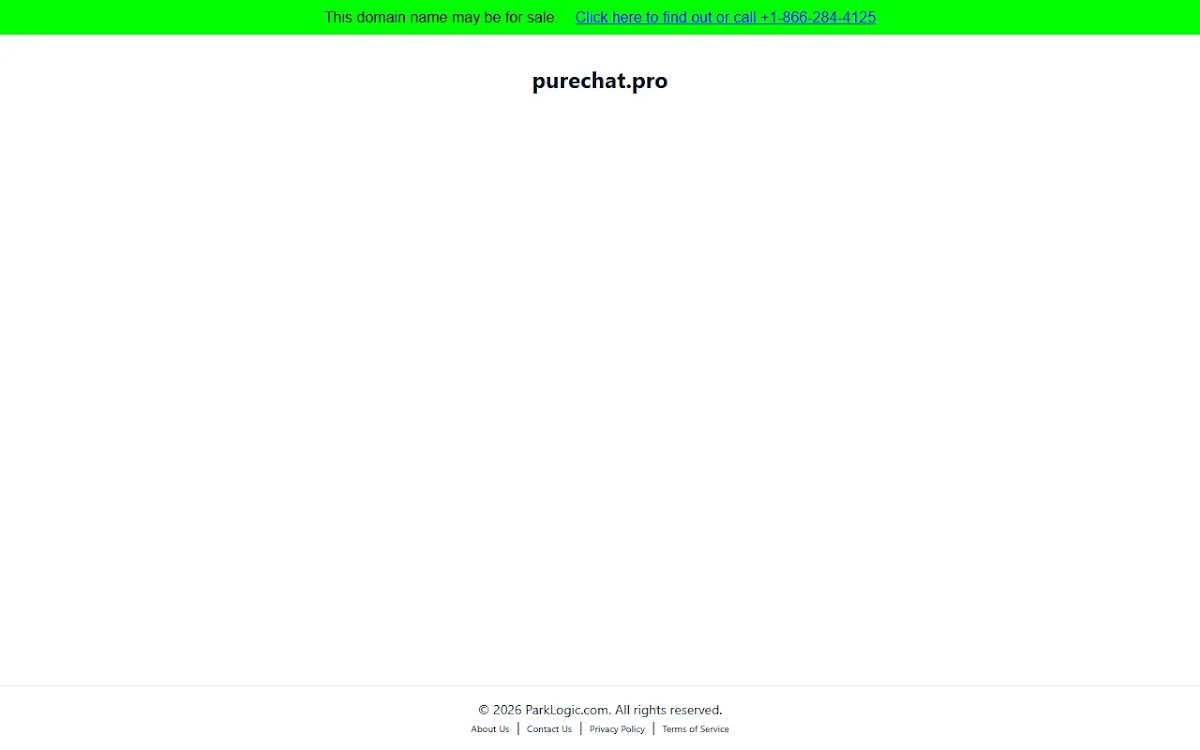 Captura de Pure Chat