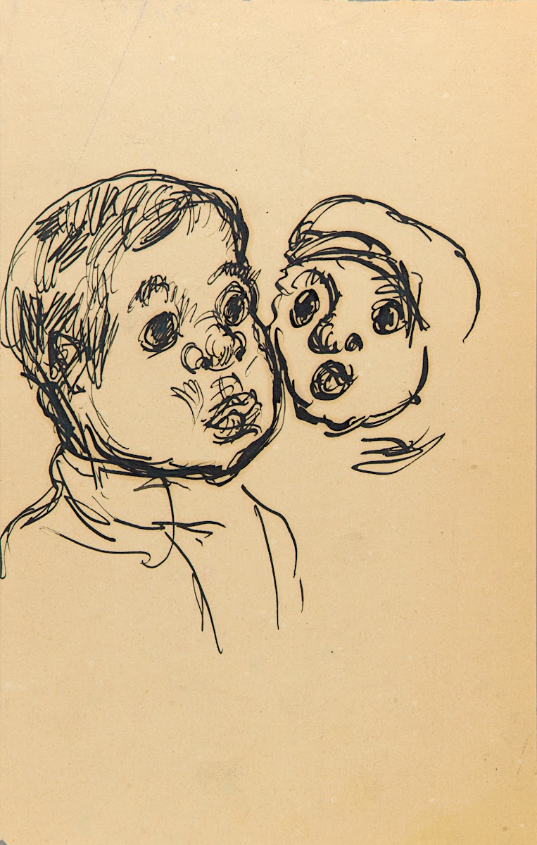Heads of Two Children ca 1930 1938