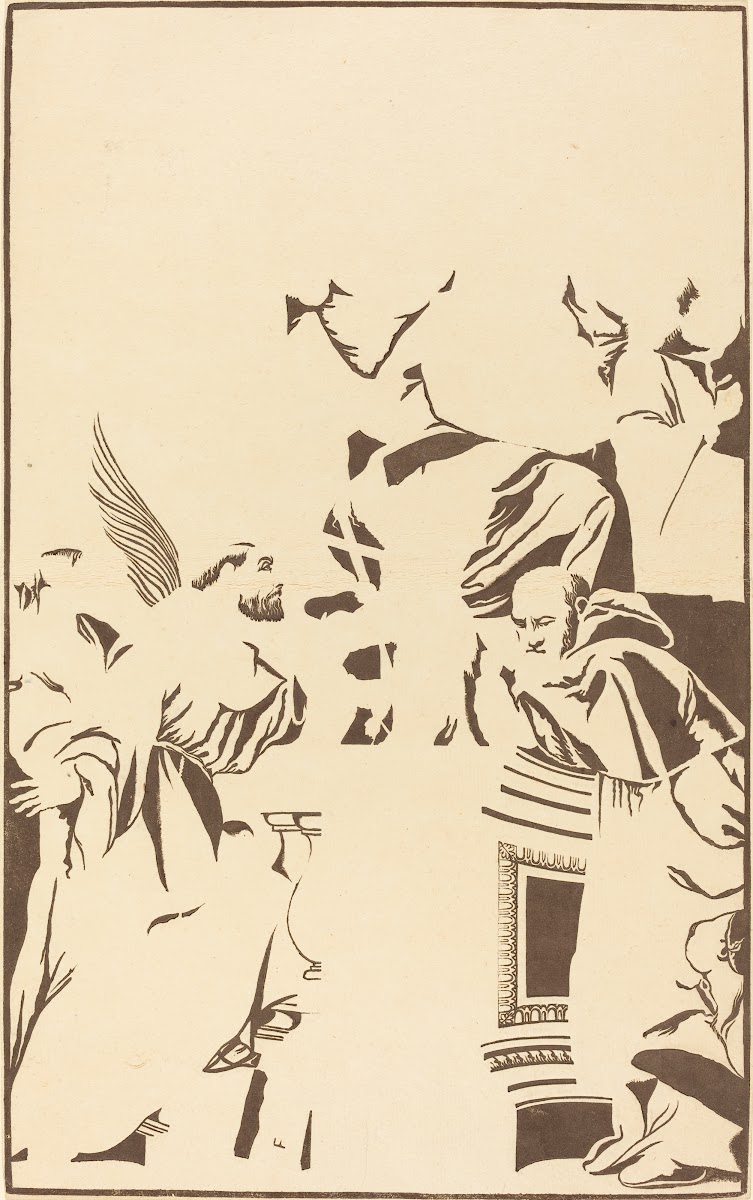 Holy Family and Four Saints 1739