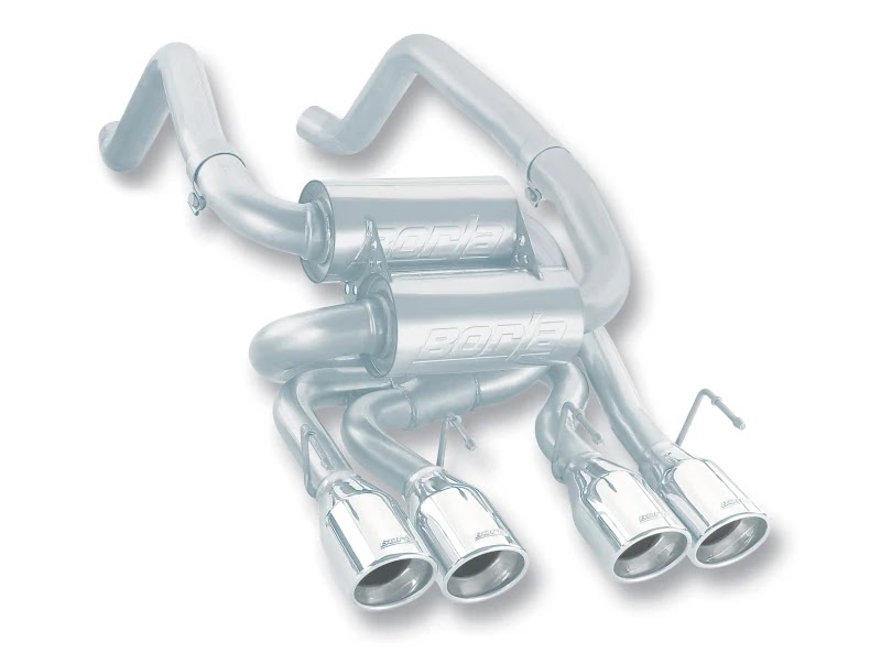 Borla 2005-Up Corvette C6 Cat-Back (6.0-Liter Engine)