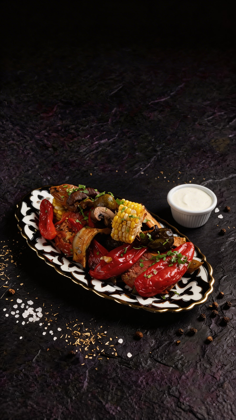 Grilled Vegetables dish