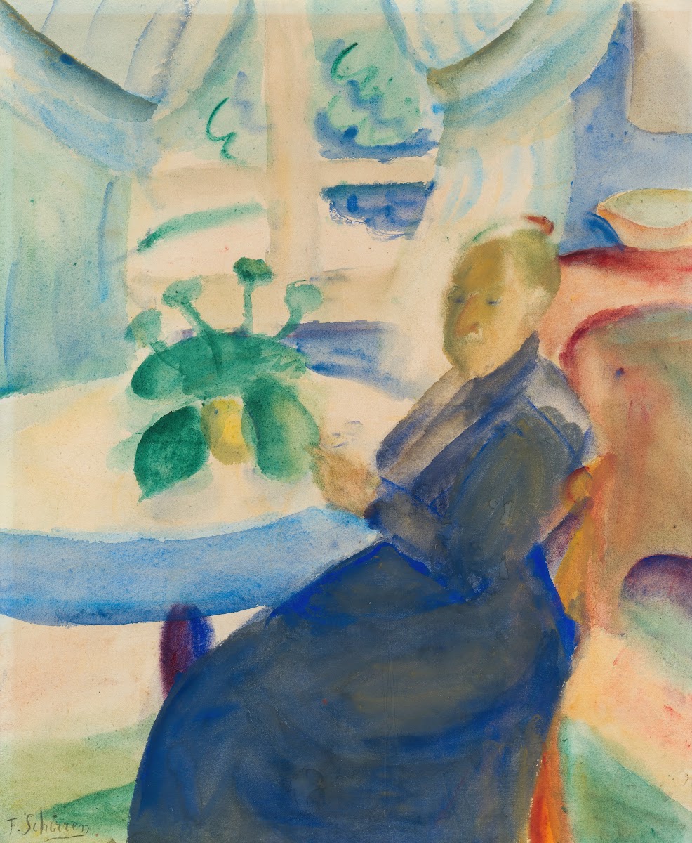 Femme dans un intérieur