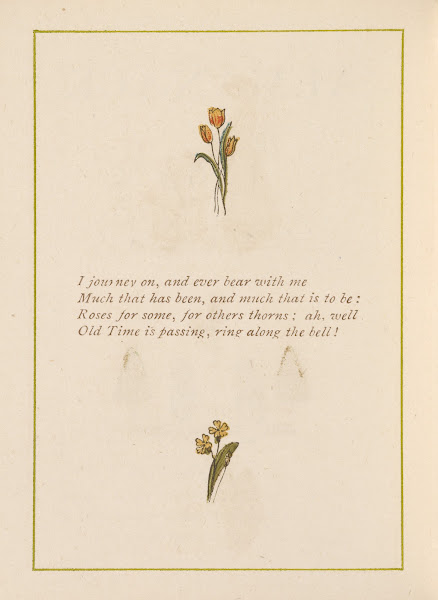 I journey on and ever bear with me 1883