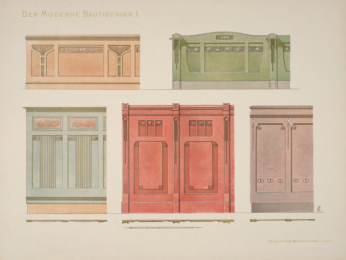 Der moderne Bautischler Pl11 1904