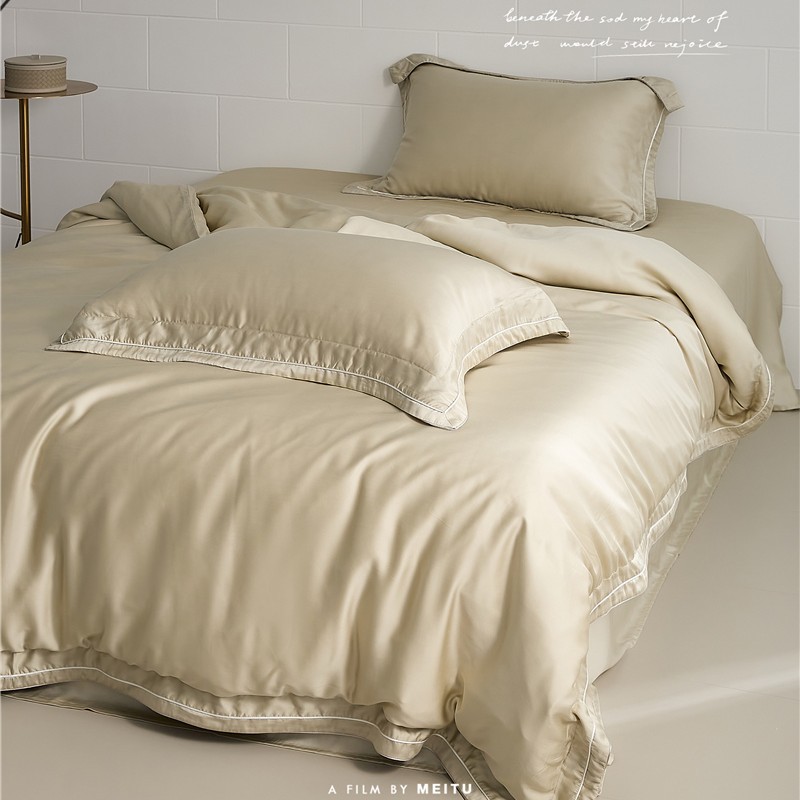 Luxurious long-staple cotton bedding set