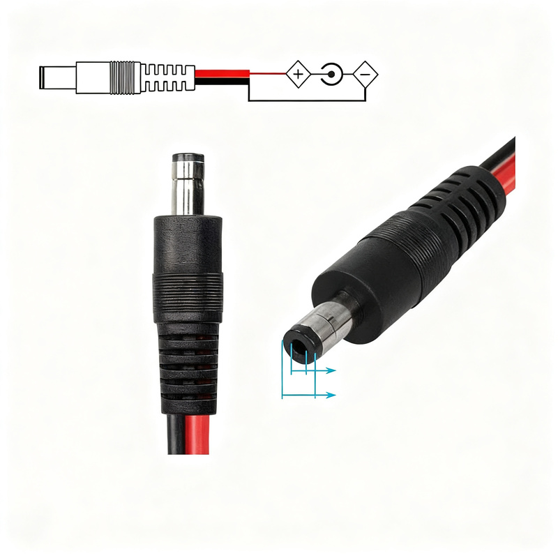 Power extension cable, PVC sheath, copper