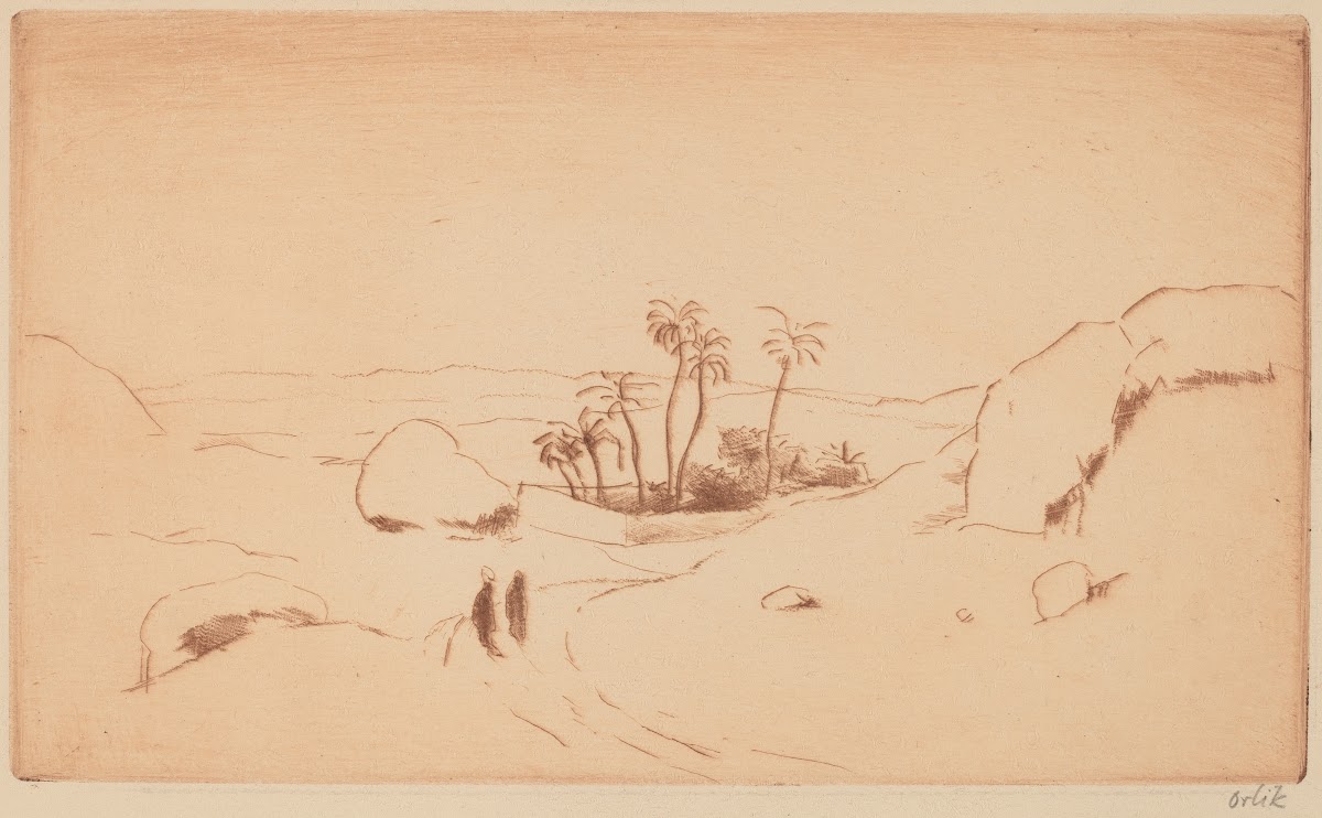 Oasis in the Desert c1913