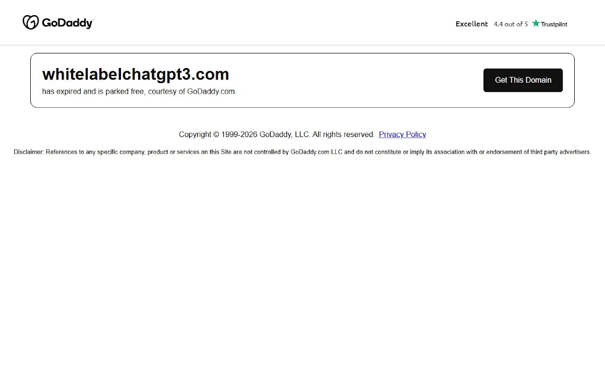 Captura de White Label GPT-3
