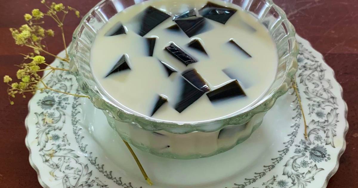 Sương sáo sữa tươi