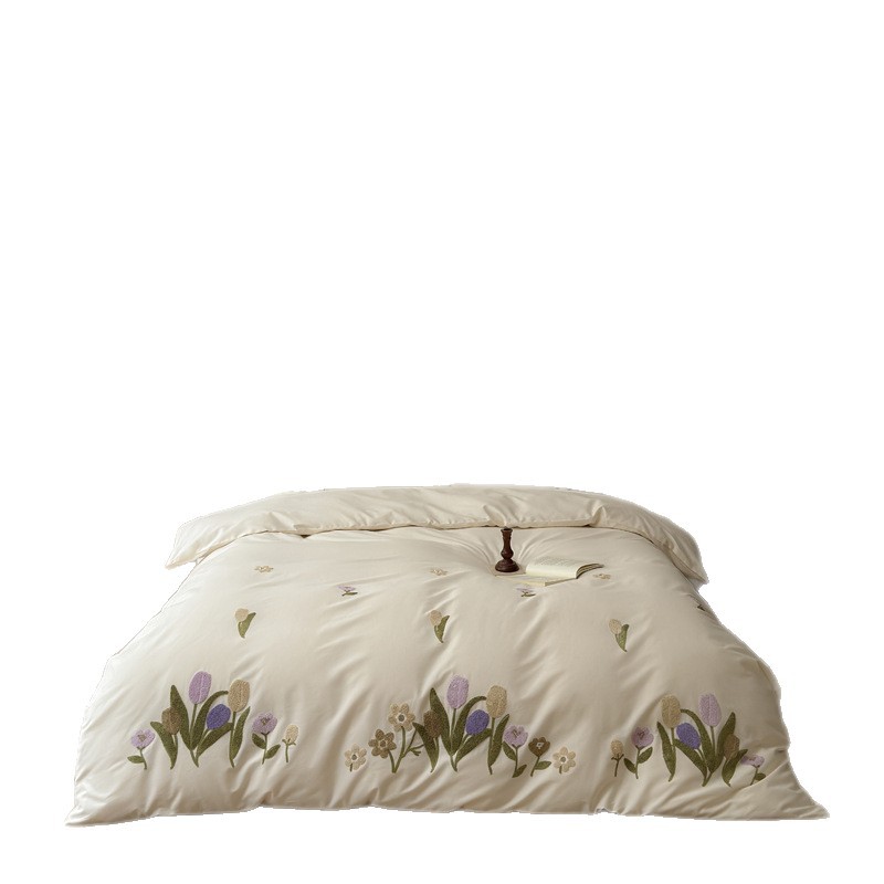Cotton Bedding Set, A-Class, 100s, Floral Pattern