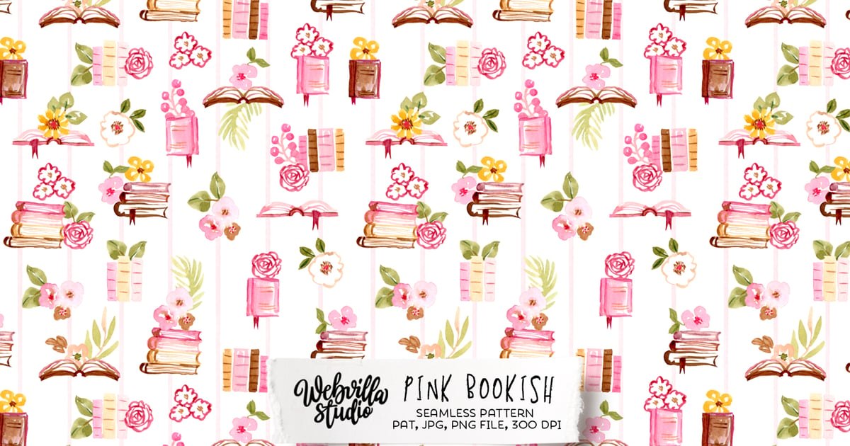 Patrón de acuarela rosa Free Download – Envato Elements