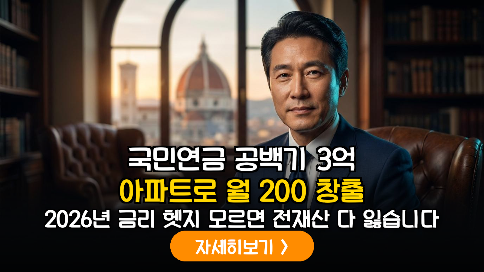 2026년 국민연금 수령 전 '데스밸리' 탈출법: 주택담보 노후 설계 대출과 금리 헷지 전략