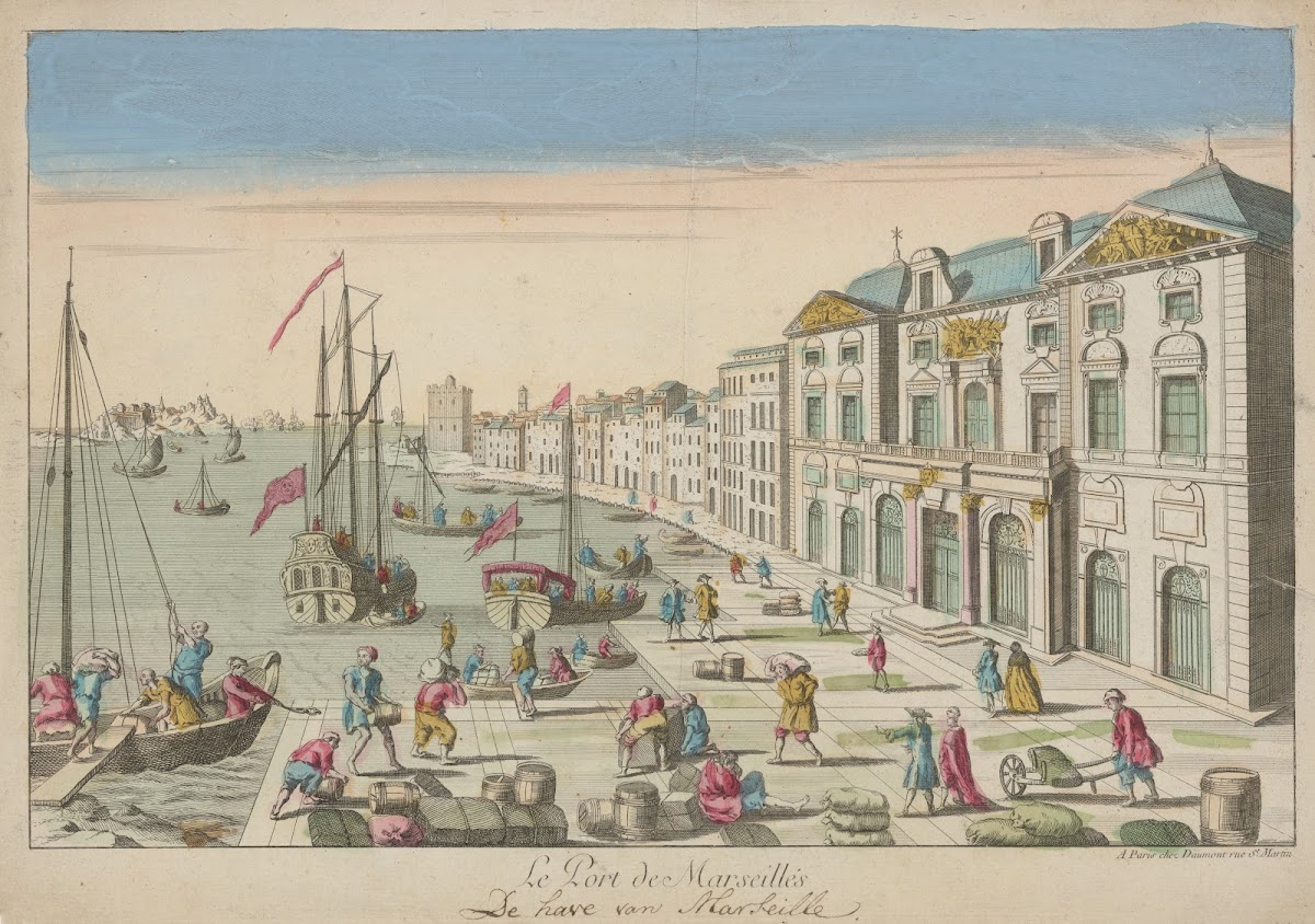 The Port of Marseille 1750