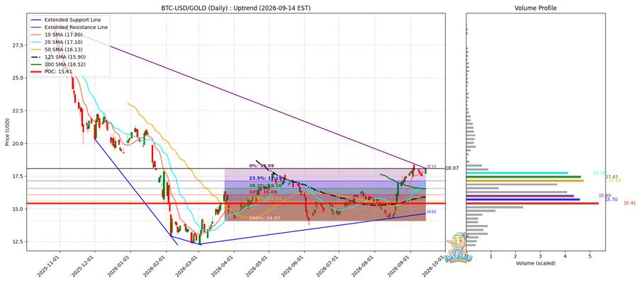 BTC vs Gold 비교