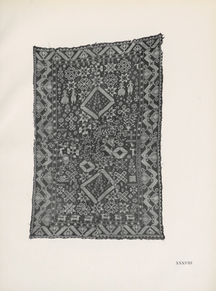Ostpreussische Bauernteppiche Pl35 1937