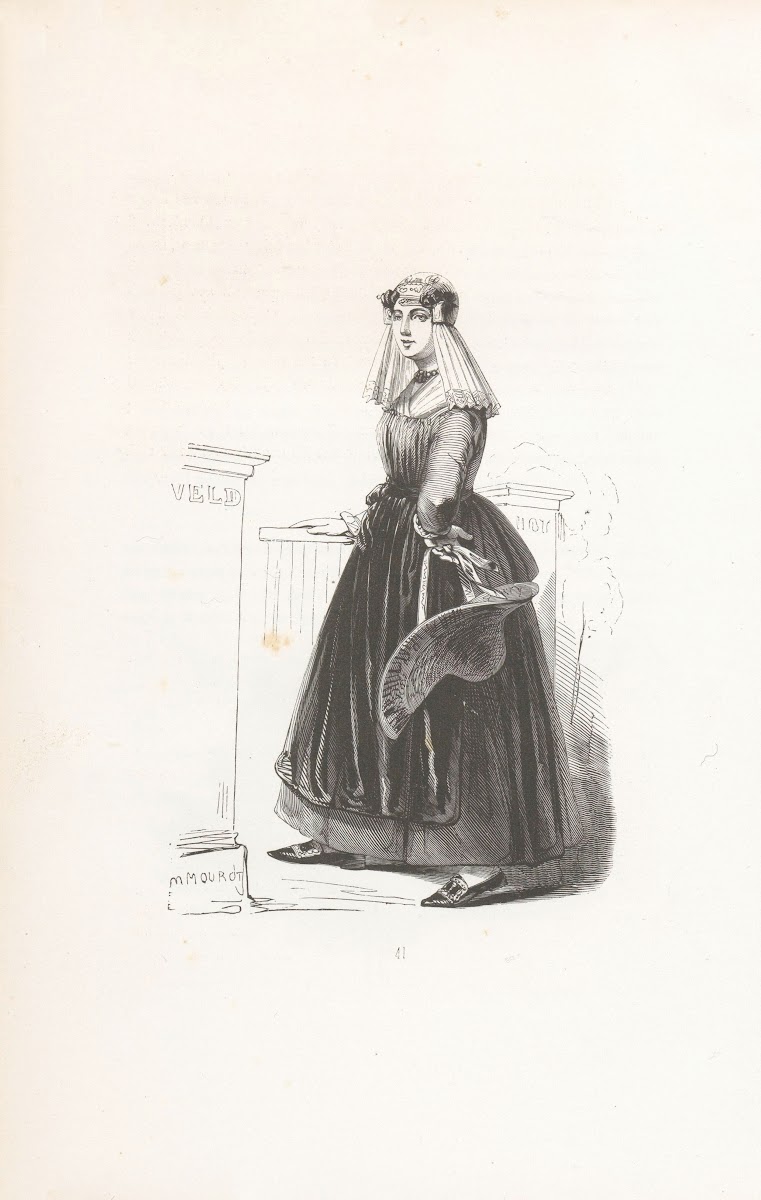 e Noord Hollandse boerin 1841