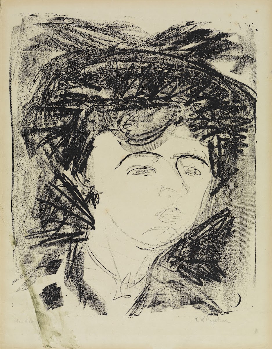 Visionärer Kopf 1908