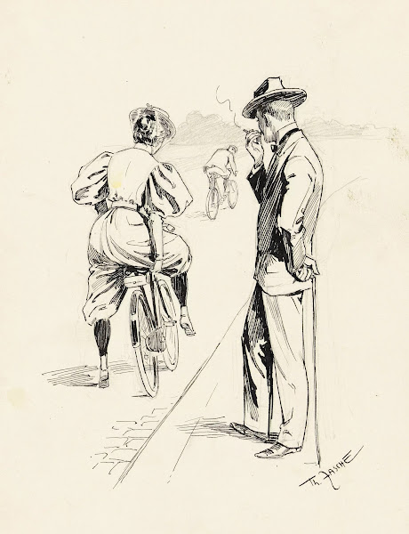 Studie zu Radfahrsport 1900