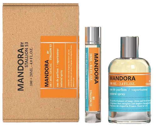MANDORA UNISEX 2PZS 100ML EDP + 20ML EDP STALLION 53