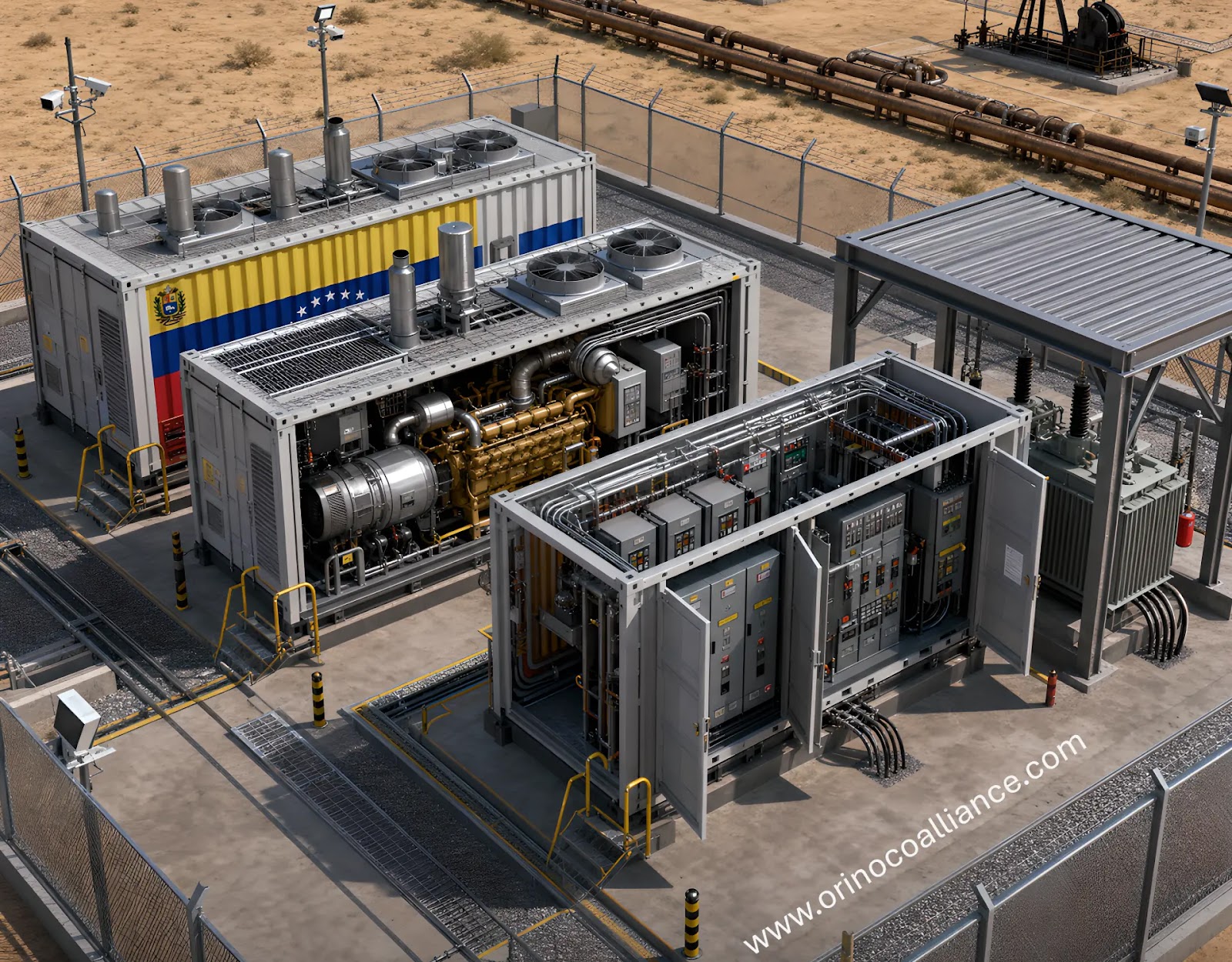 2.5 MW High-Availability Power Solution for Venezuelan oilfields - Orinoco Alliance