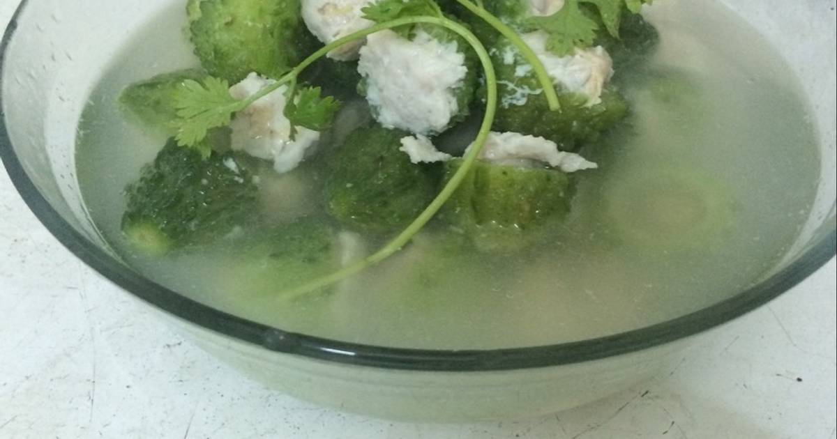 Món canh ngày mưa (khổ qua nhồi cá thát lát)