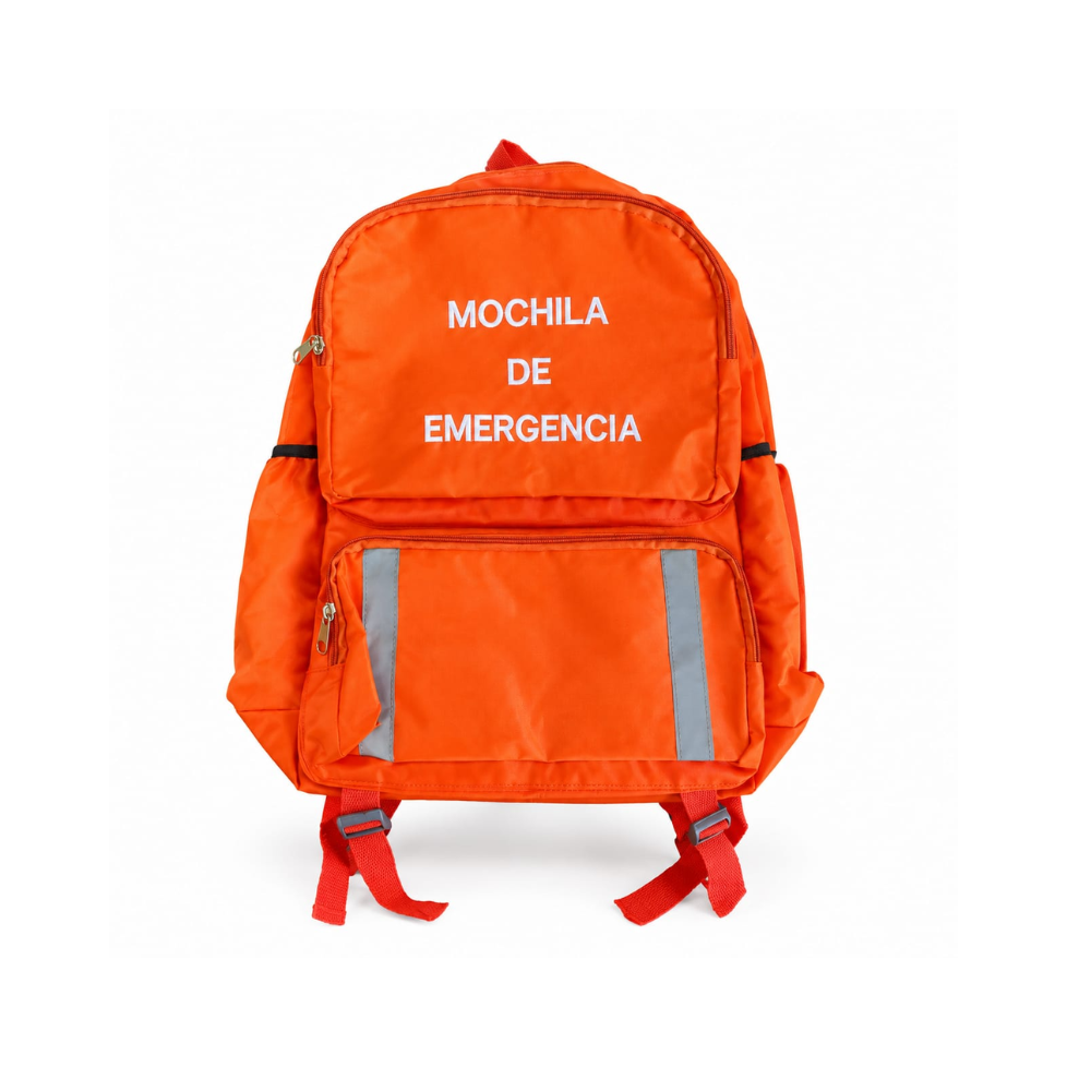 Mochila de Emergencia Reflectiva de Alta Visibilidad