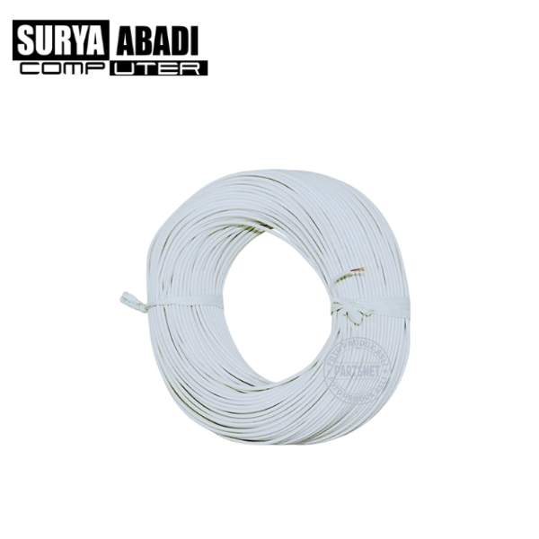 KABEL SERABUT 1X10 PUTIH (50 M) 