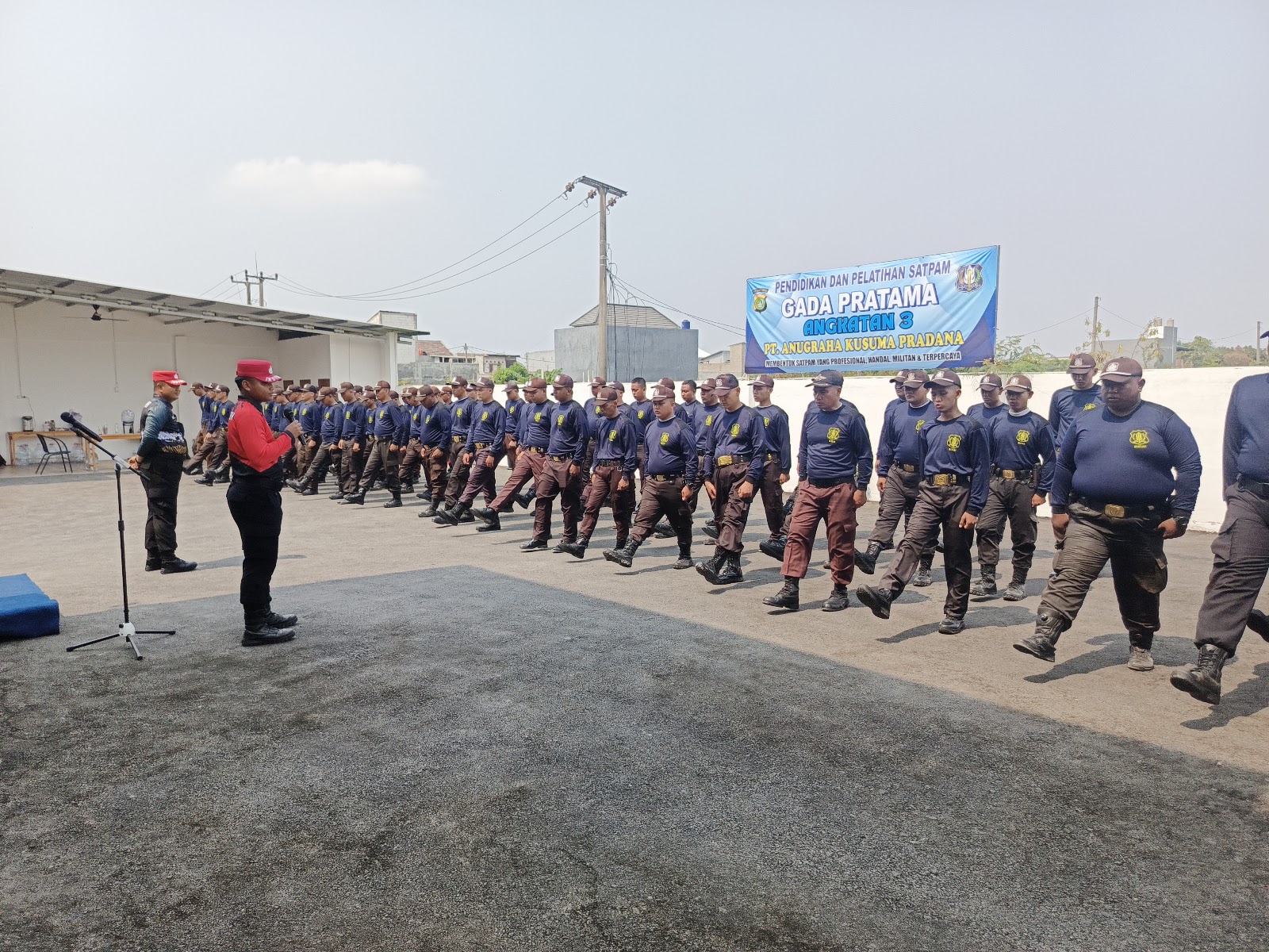 Pelatihan Pengamanan PT AKP
