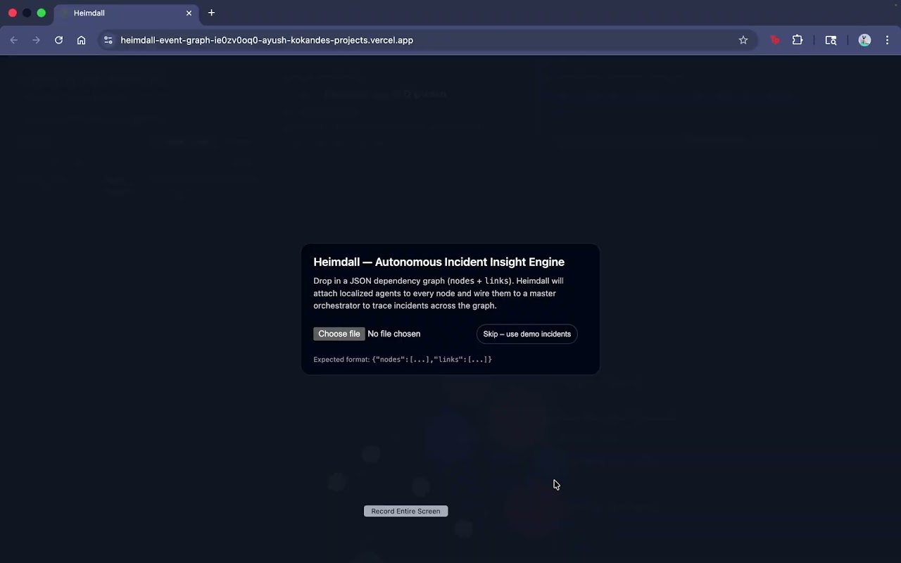 Heimdall project preview