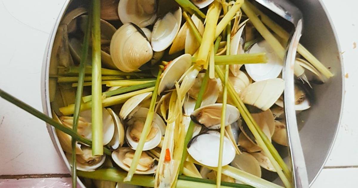 Nghêu hấp sả ớt