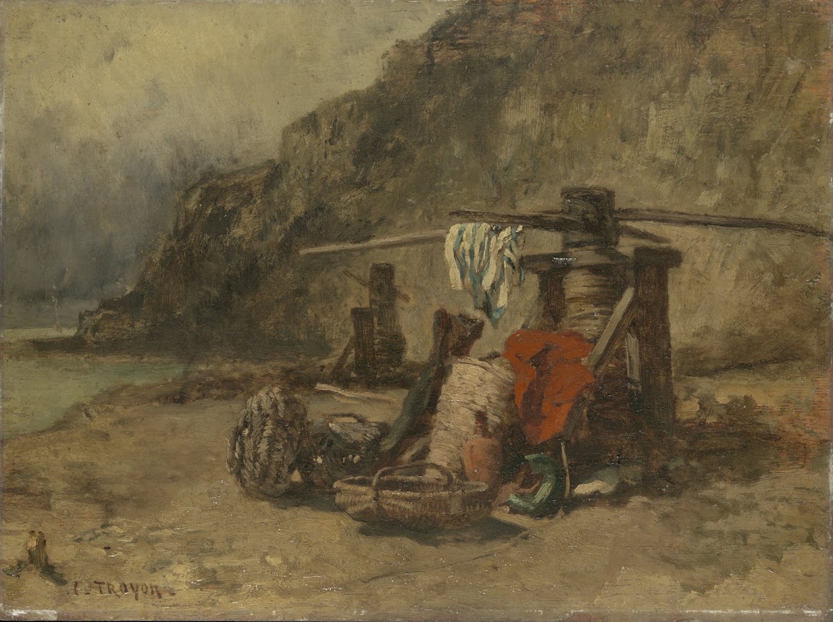 Strandgezicht met kaapstanders 1840   1865