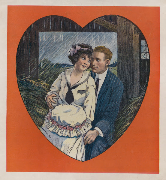 Making hay while the rain falls 1910
