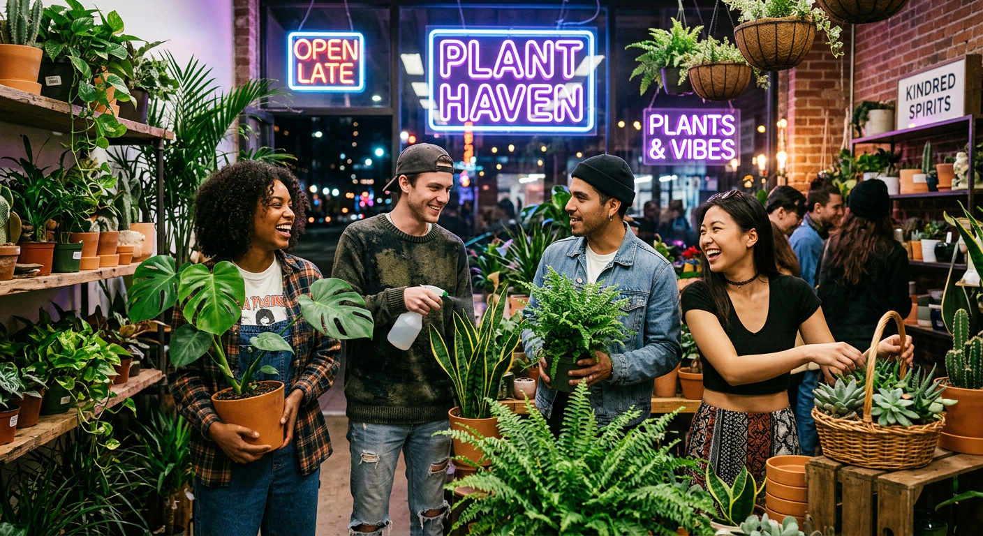 The Electric Jungle — fresh plants ready for pickup