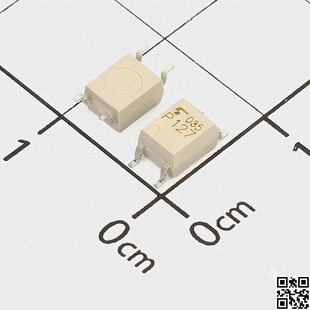 Optoisolator Darlington Output 2500Vrms 
