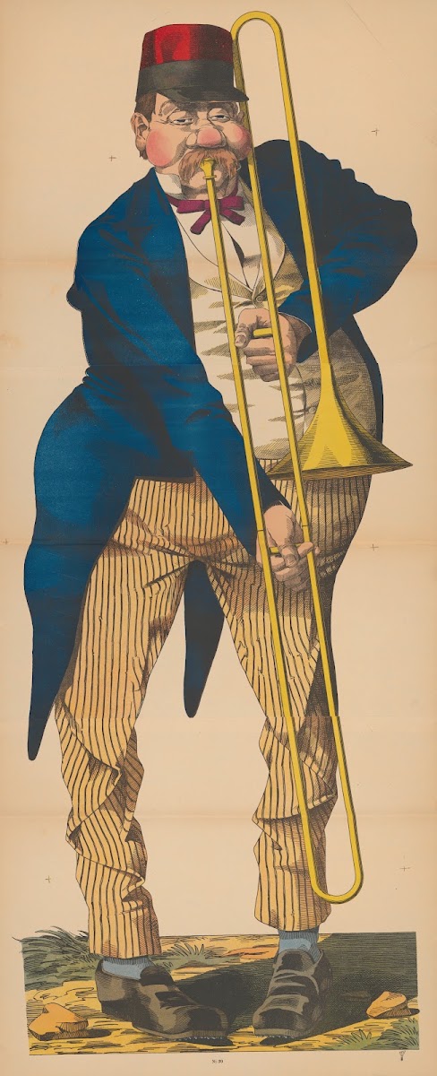 Trombone player 1906 1918