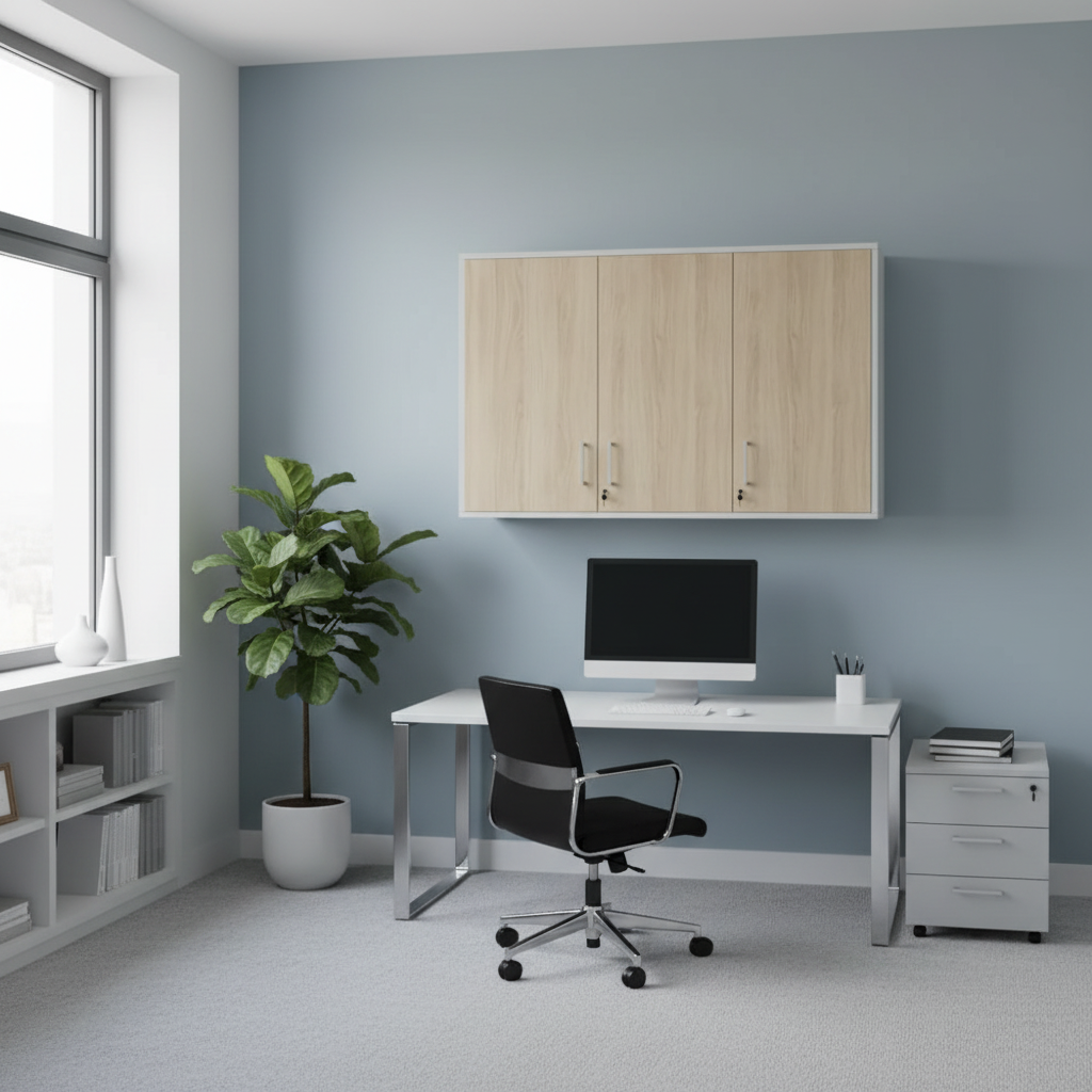 RADAR Color Three Door Hanging Cabinet (Wall Mounted)