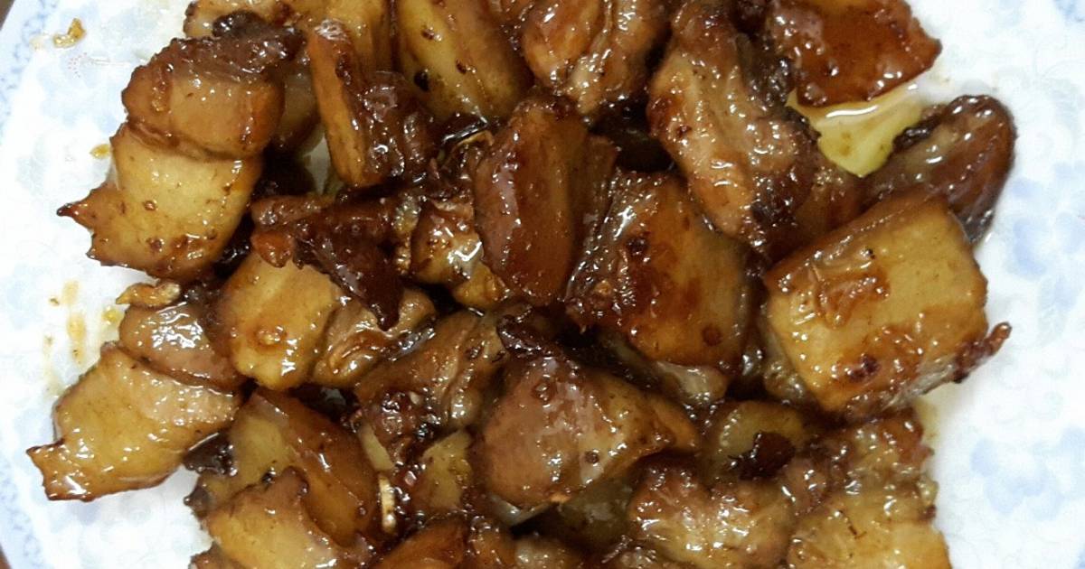 Thịt ba chỉ rang mắm