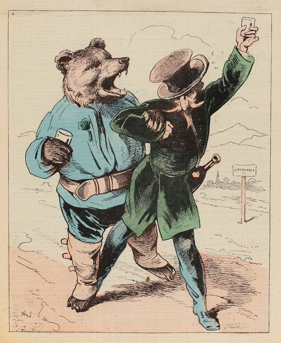 Joyeuseté pyrénéenne 1875