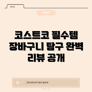 코스트코보냉가방, 쇼핑백 리뷰, 편리한 장바구니, 장보기 필수품, 냉장 보온가방