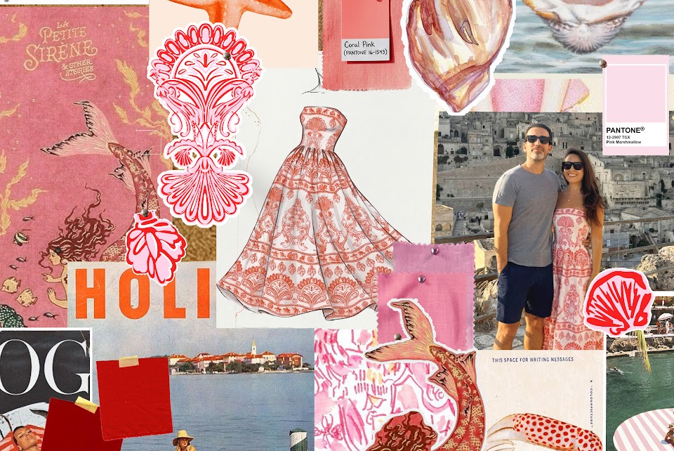 Fontana Blush print moodboard