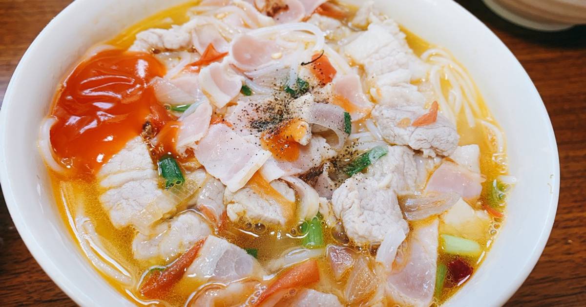 Bún thịt