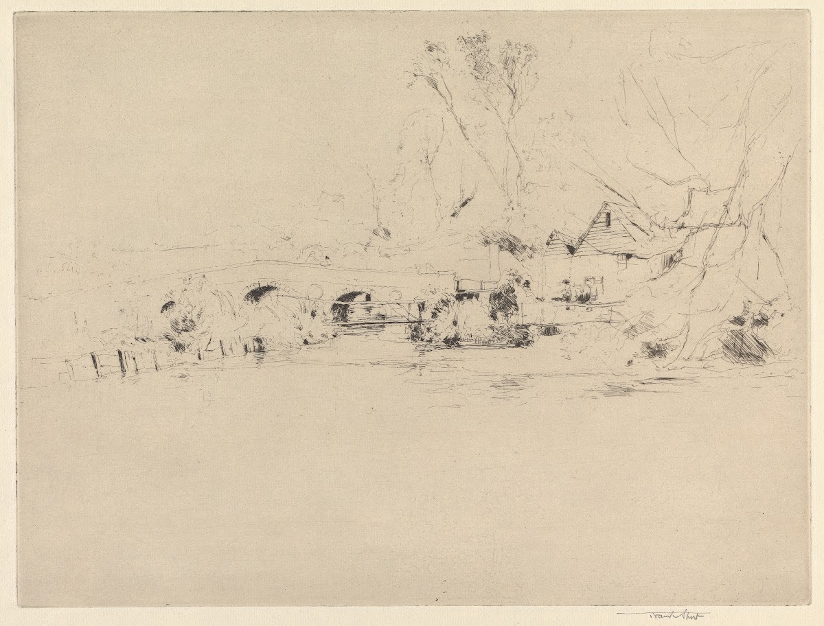 Old Mill on the Wandle at Mitcham 1899