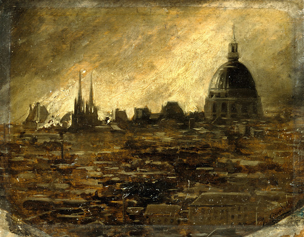 Les incendies de la Commune le 24 mai 1871 1871