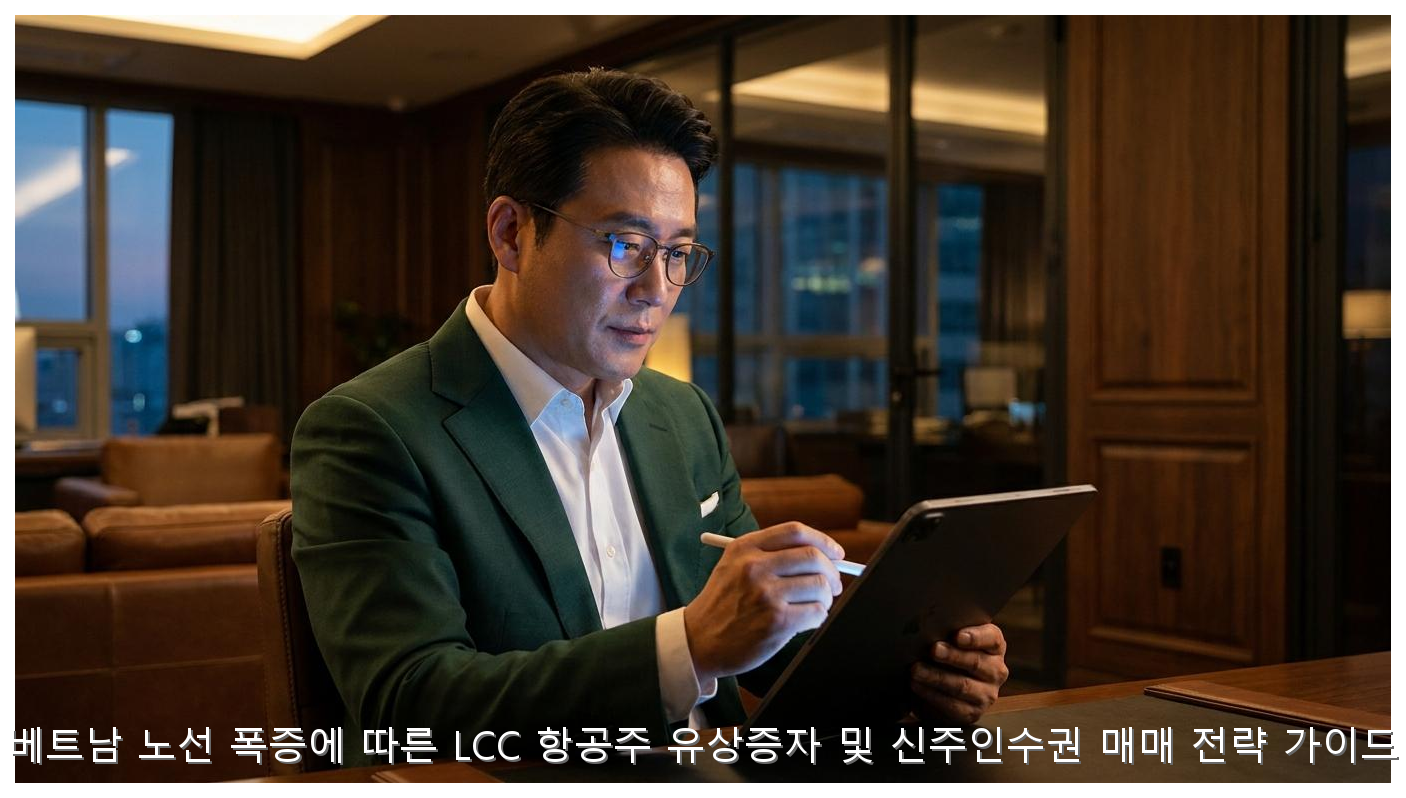 베트남 노선 폭증에 따른 LCC 항공주 유상증자 및 신주인수권 매매 전략 가이드 핵심 안내 및 분석 인포그래픽 (6)