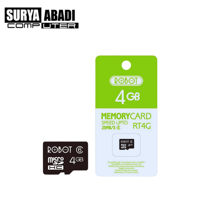 MICRO SD ROBOT 4 GB