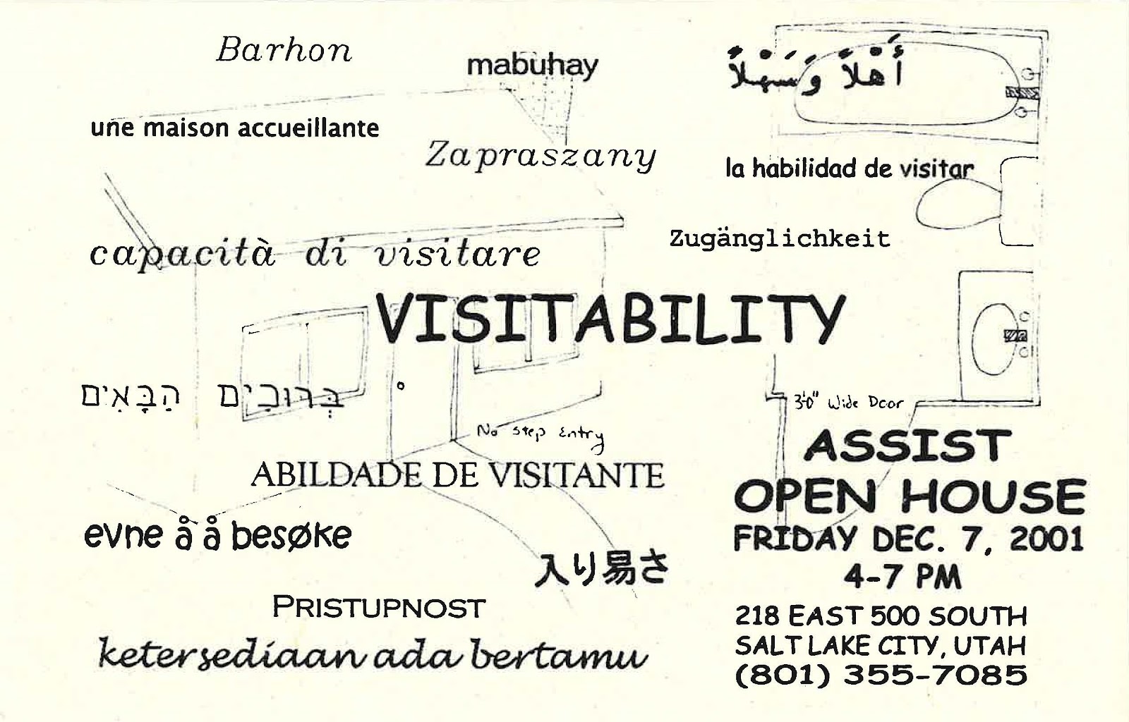 2001 invitation