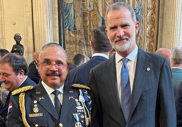 Subdirector General policial participa en conmemoración aniversario 200 de la Policía de España; se reafima cooperación  en todos los aspectos