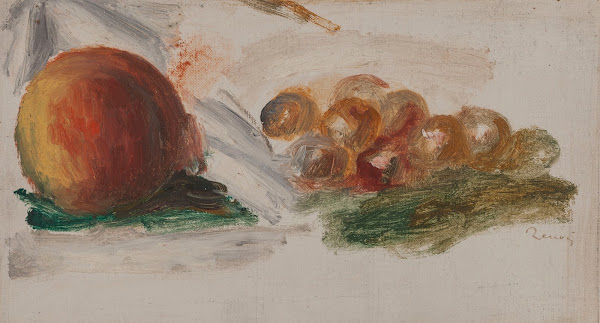 Pêche et raisins 1914