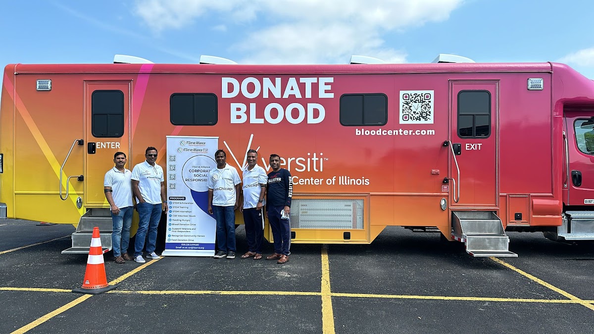 ITServe Chicago Chapter Blood Donation Drive