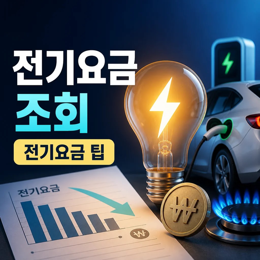 전기요금 조회 방법 5가지로 절약하기